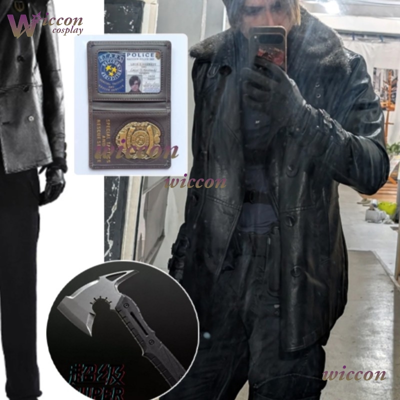 Anime Cosplay Jumpsuit - Costume Cosplay Leon·S·Kennedy di Resident Evil,