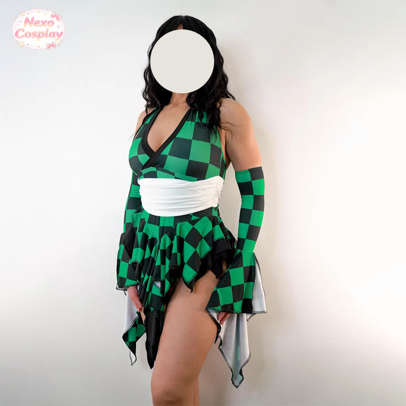 Anime Cosplay Jumpsuit - Costume da Cosplay di Tanjiro Kamado