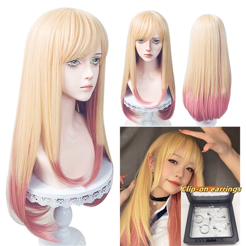 Kitagawa Anime Cosplay - Parrucca Cosplay di Marin Kitagawa da