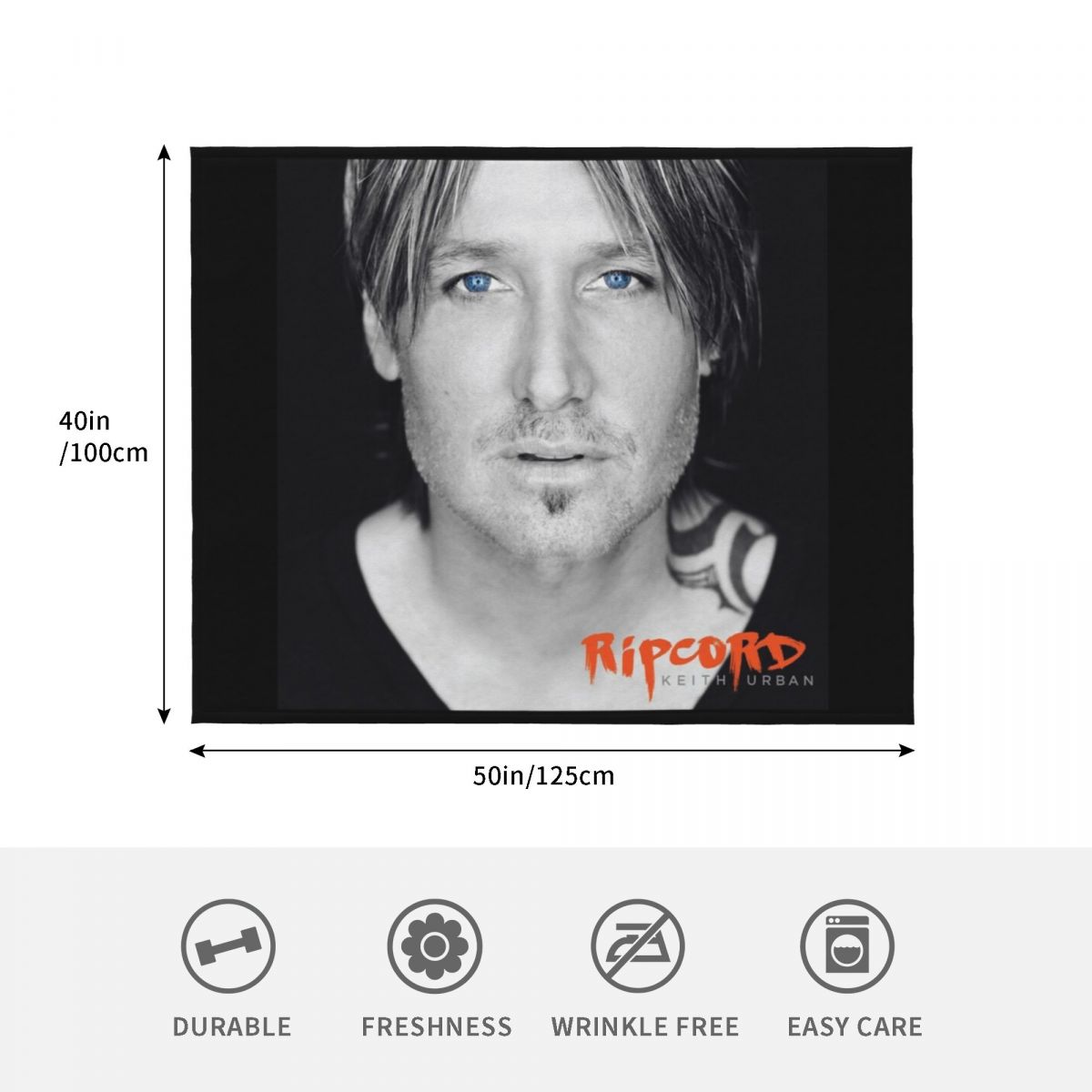 Coperta in pile Keith Urban Ri - Anime Cosplay Idea recensione e prezzo