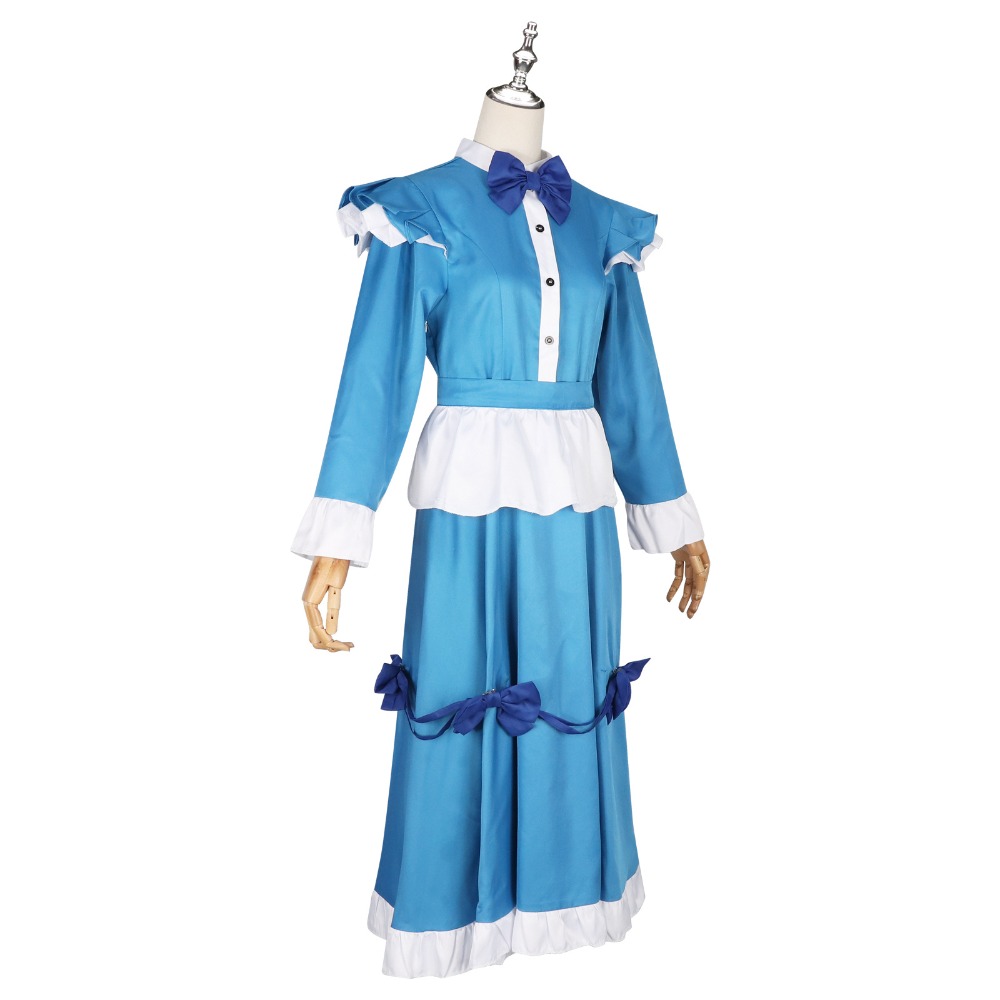 Costume Cosplay Poppy Red Hair - Anime Cosplay Blue Hair recensione e prezzo