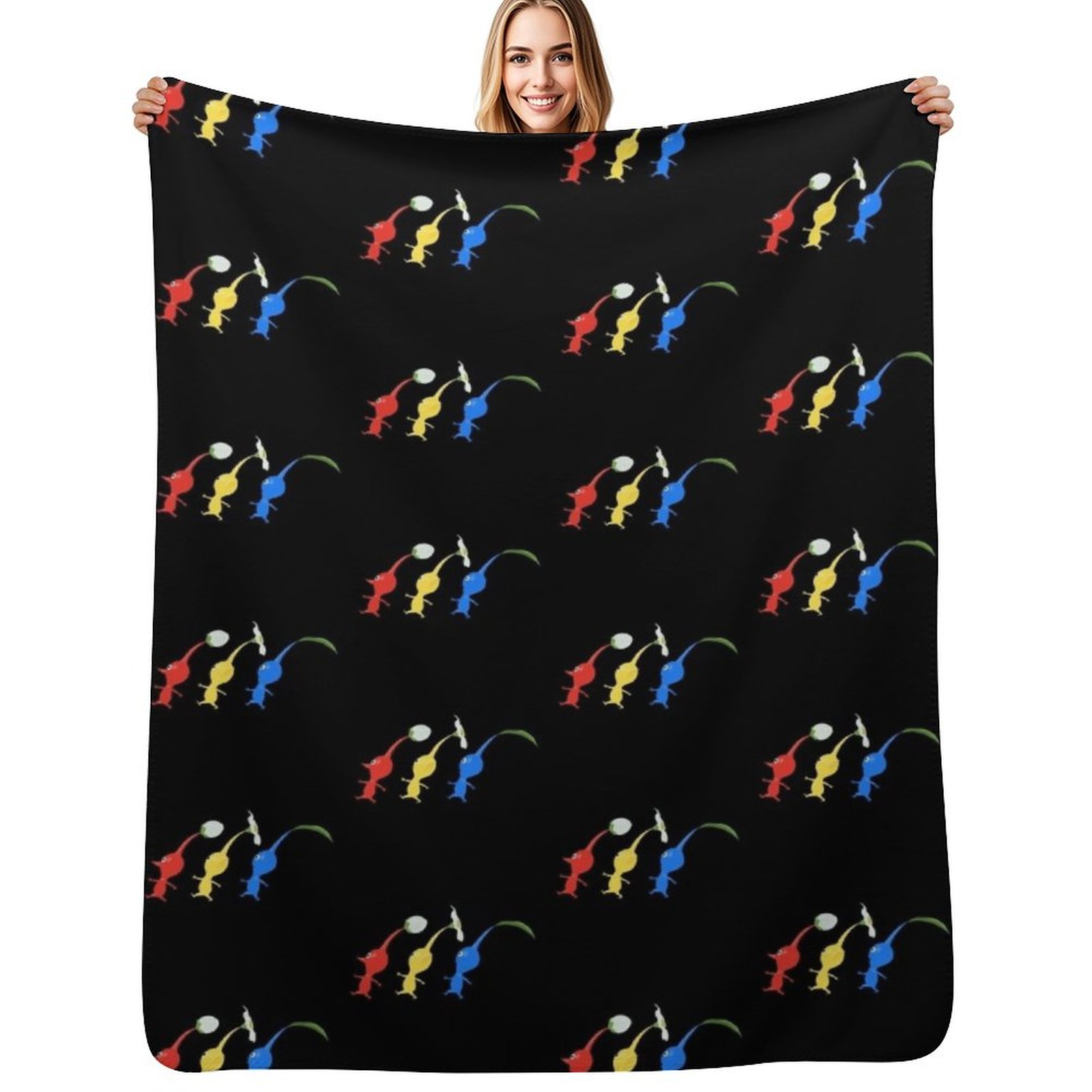 Coperta da letto con 3 Pikmin  - Anime Cosplay Idea recensione e prezzo