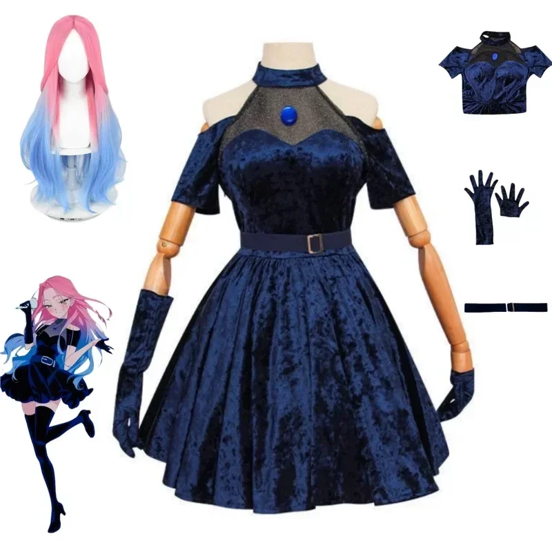 Costume Cosplay Mizi 2026, Cos - Anime Cosplay Blue Hair recensione e prezzo